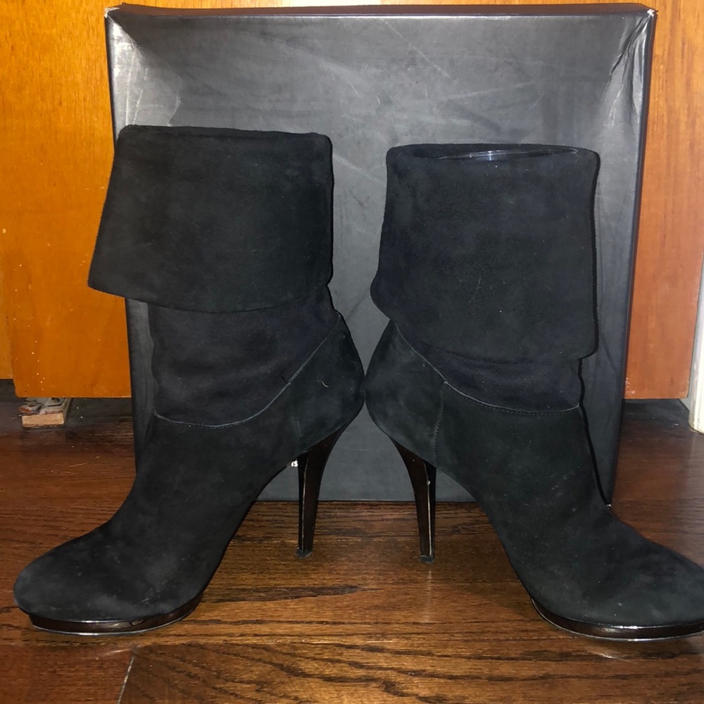 INC Suede Booties - Picture 2 of 5